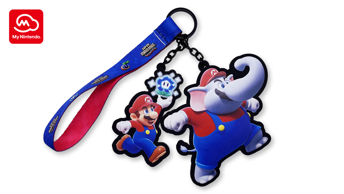 SUPER MARIO BROS. WONDER ２つ Super Mario Bros.™ Wonder Double Keychain - Nintendo